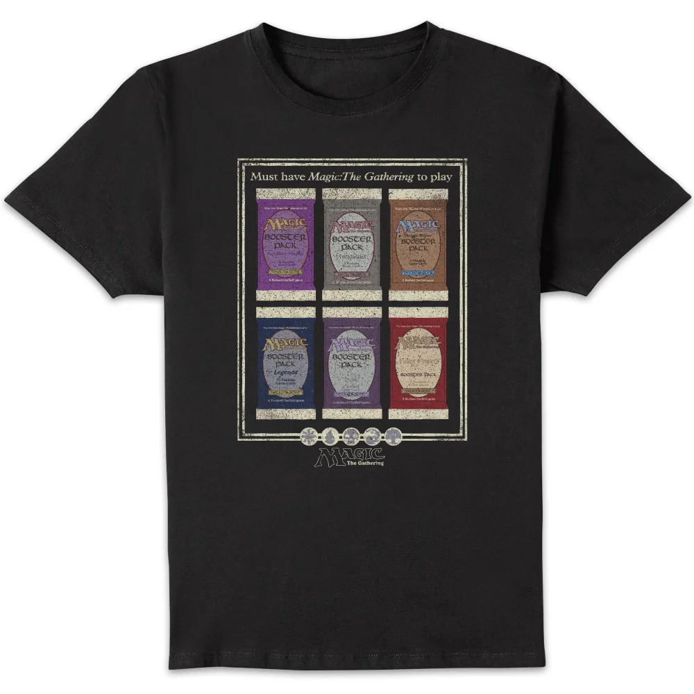 Magic: The Gathering Original Pack Guide Unisex T-Shirt - Charcoal - S Image 1