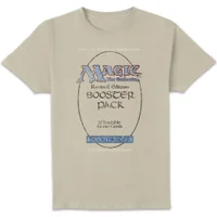 Magic: The Gathering Revised Edition Booster Pack Unisex T-Shirt - Cream - undefined undefined
