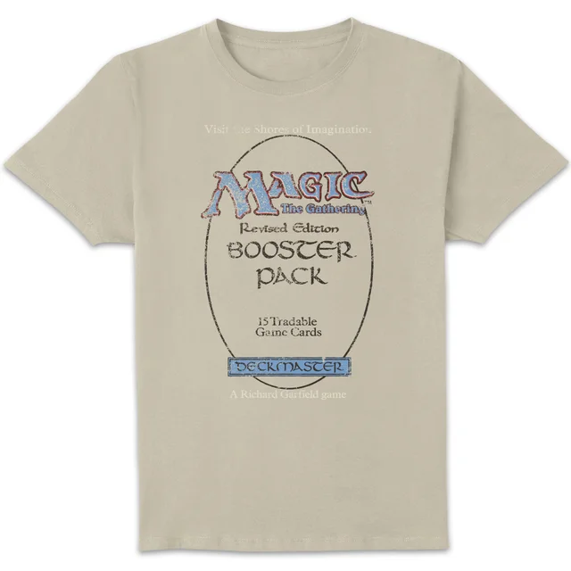Magic: The Gathering Revised Edition Booster Pack Unisex T-Shirt - Cream