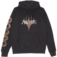 Magic: The Gathering Planeswalker Logo Sepia Hoodie - Black - undefined undefined