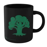 Magic: The Gathering Forest Mana Symbol Mug - Black - undefined undefined