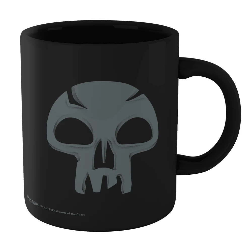 Magic: The Gathering Swamp Mana Symbol Mug - Black Image 1