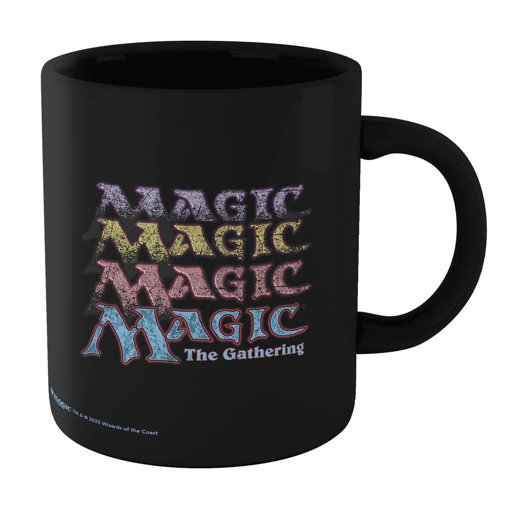 Magic: The Gathering Logo Multiply Mug - Black Image 1