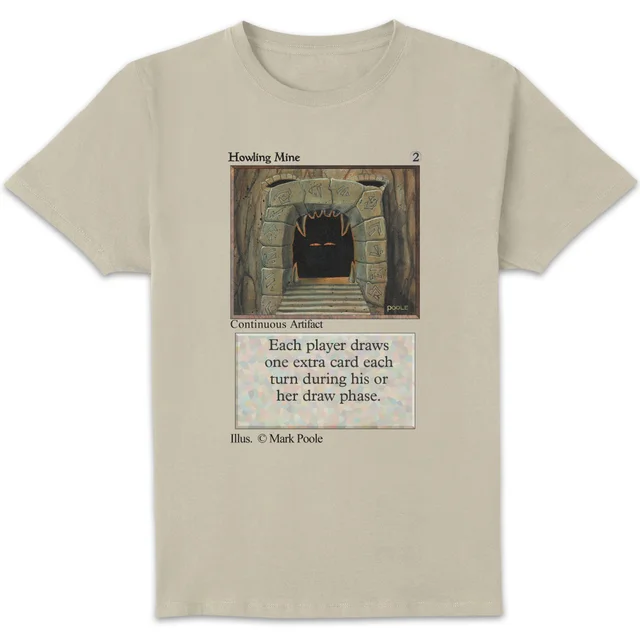 Magic: The Gathering Howling Mine Unisex T-Shirt - Cream