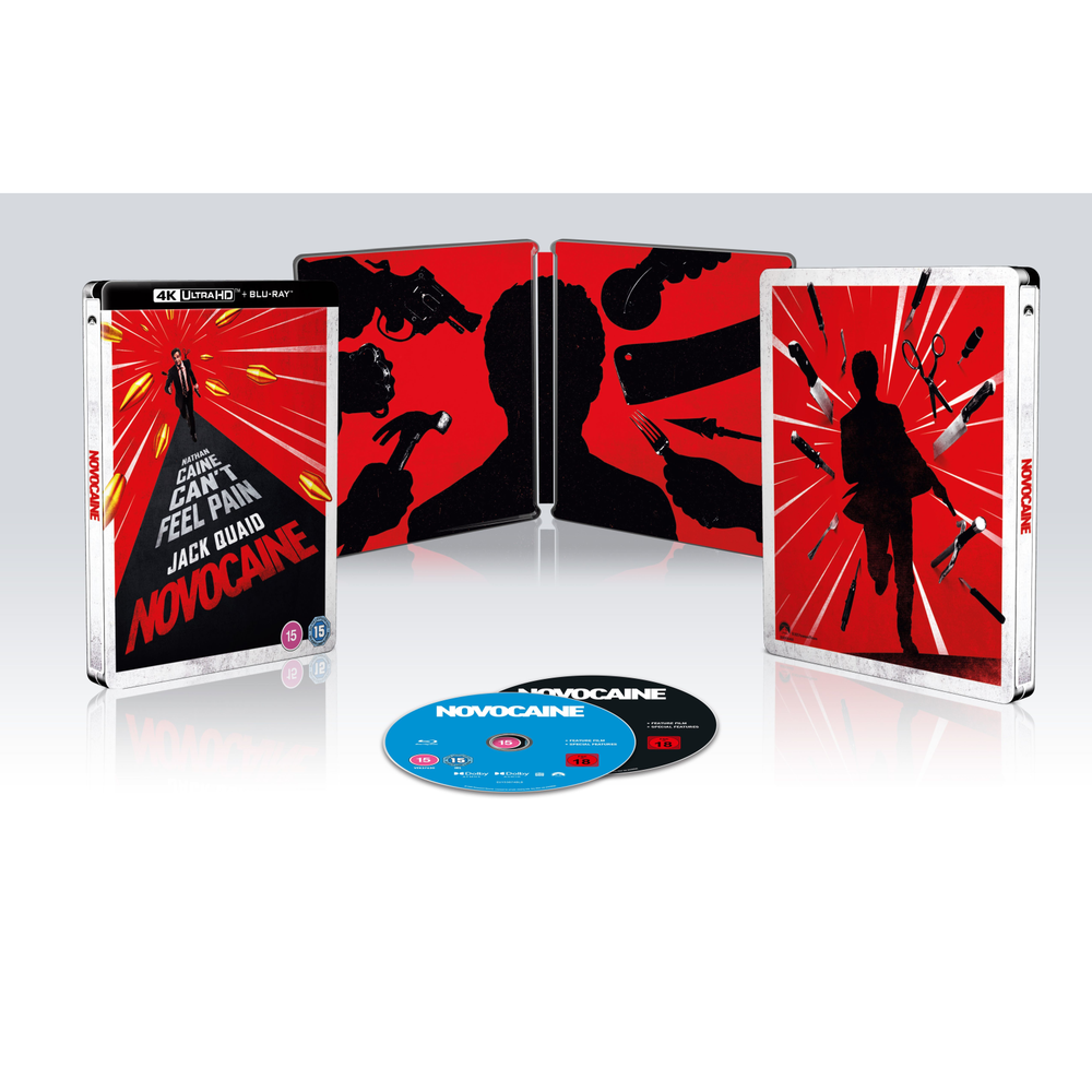 Novocaine 4K Ultra HD SteelBook (includes Blu-ray) Image 1