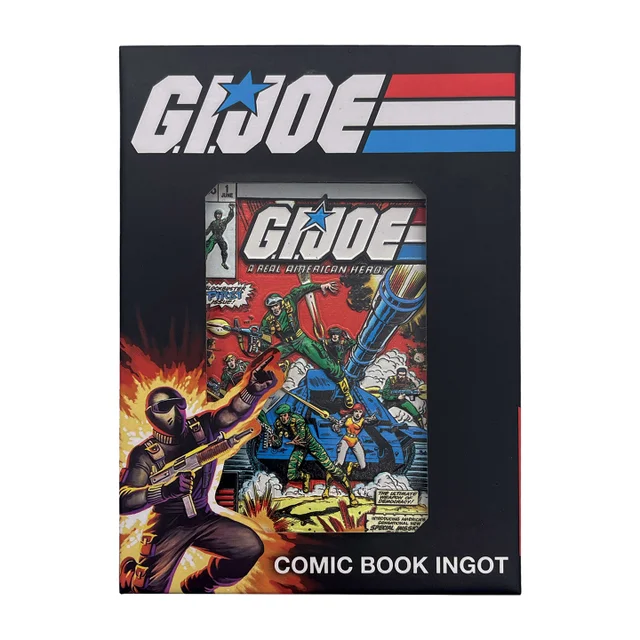 G.I. Joe: A Real American Hero #1 Limited Edition Ingot