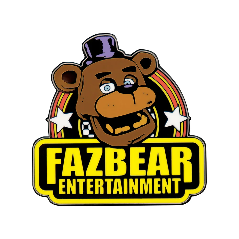 Five Nights at Freddy's Fazbear Entertainment Pin Badge Image 1