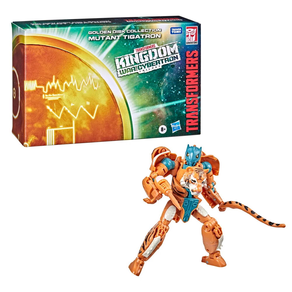 Transformers Generations War for Cybertron Golden Disk Collection Chapter 3, Mutant Tigatron Figure 5.5" Image 1