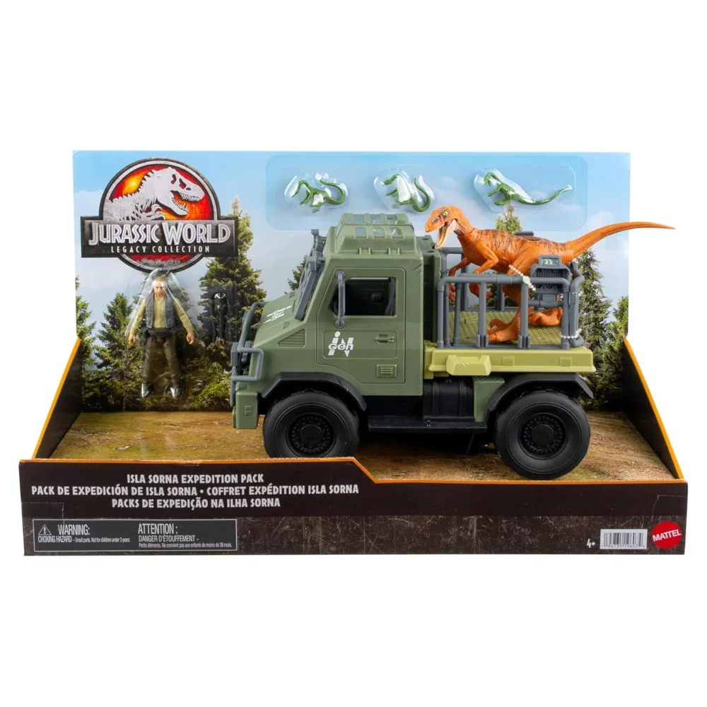 Jurassic World Legacy Collection Dinosaur Expedition Pack Toy Image 1