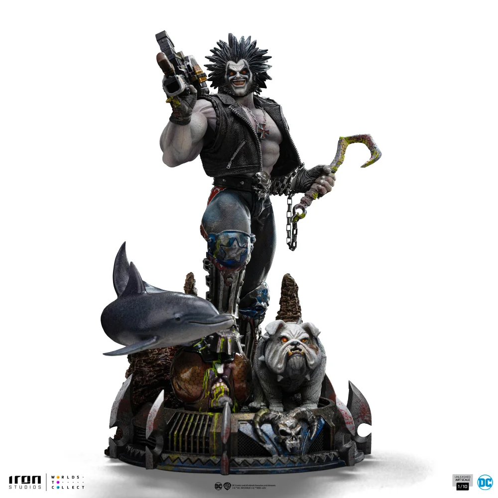 Iron Studios DC Comics Lobo Unleashed Art Scale 1/10 Statue Image 1
