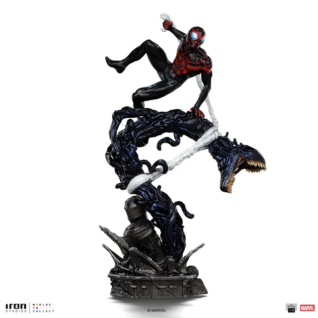 Iron Studios Spider-Man vs Villains Miles Morales Diorama Art Scale 1/10 Statue