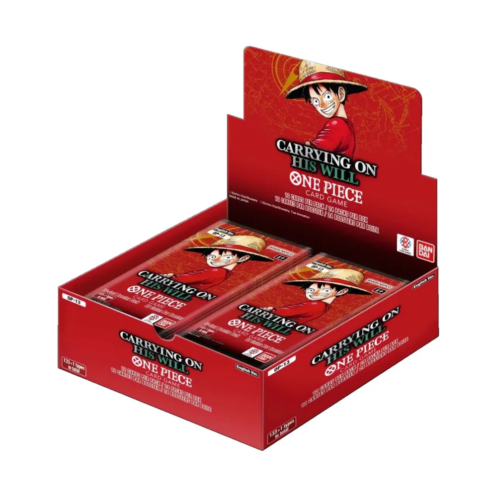 One Piece Card Game: Carrying On His Will Booster Box (OP-13) (24 Packs) Image 1