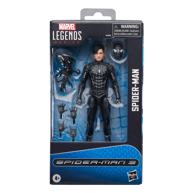 Hasbro Marvel Legends Series Spider-Man, Spider-Man 3 Collectible 6" Action Figure