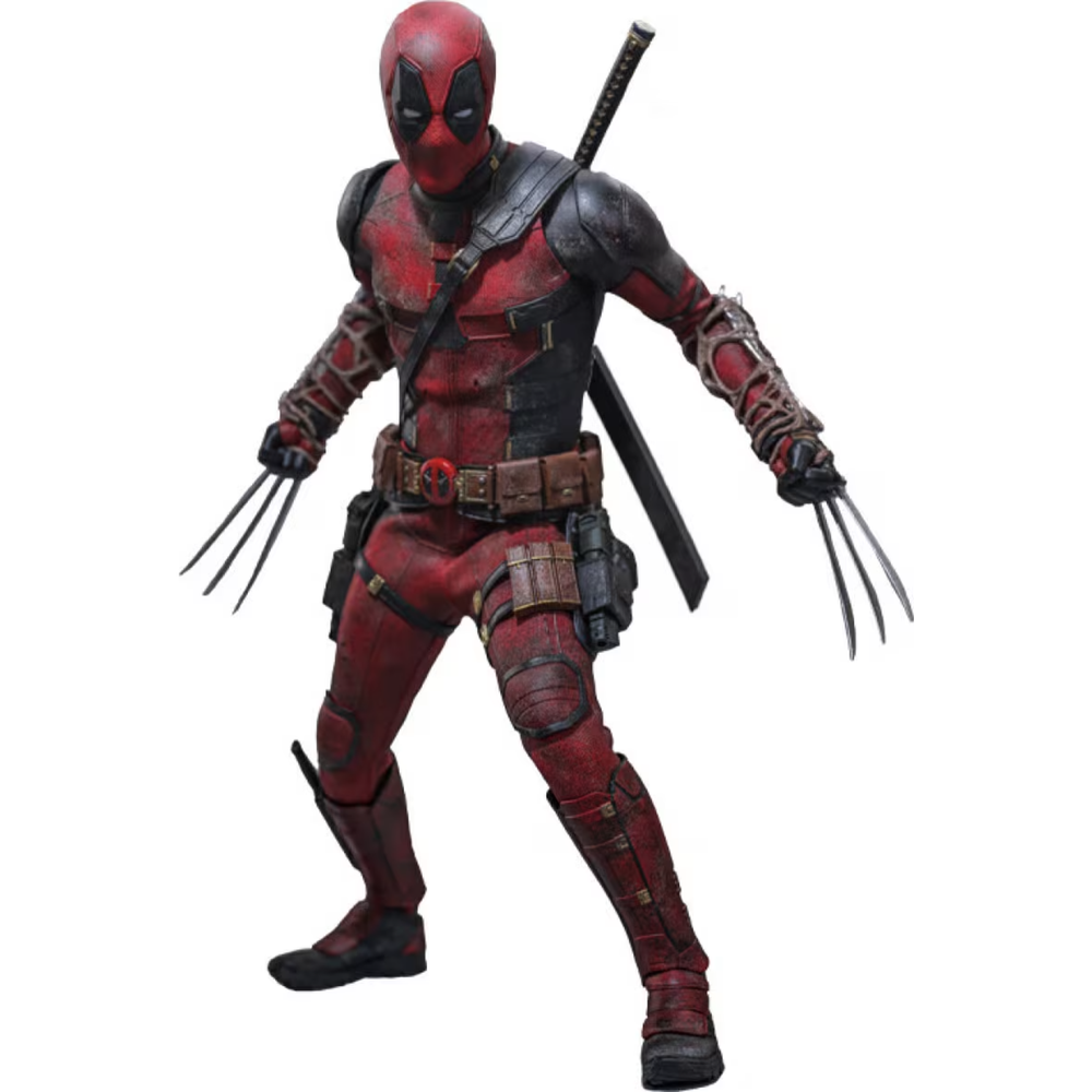Hot Toys 1:6 Deadpool - Battling Version Figure Image 1
