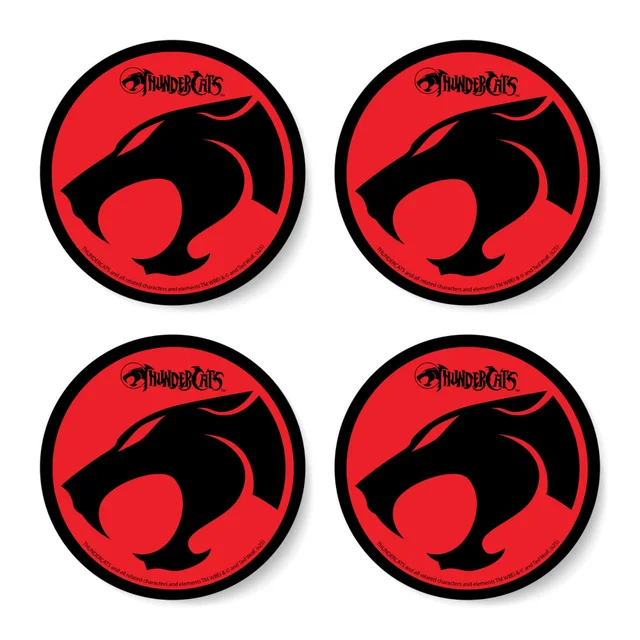 Thundercats Emblem Round Coaster Set
