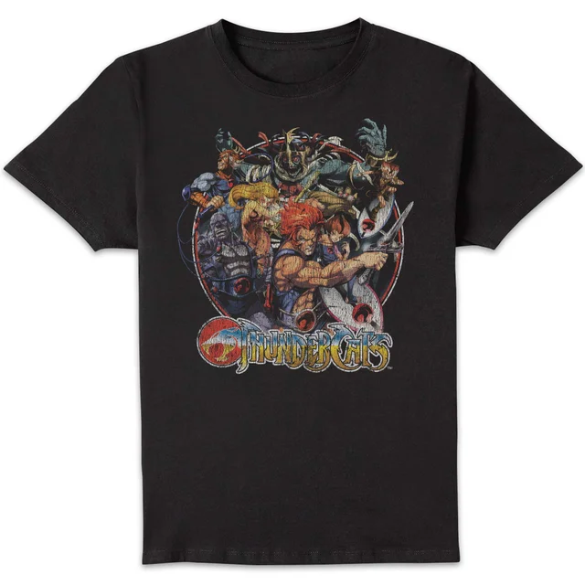 Thundercats Warriors Of Thundera Unisex T-Shirt - Black