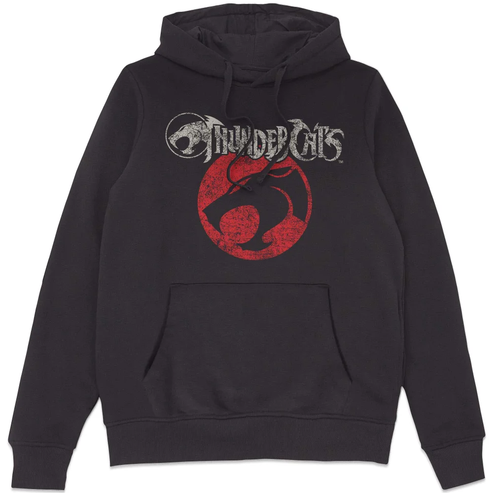 Thundercats Vintage Logo Hoodie - Black - S Image 1