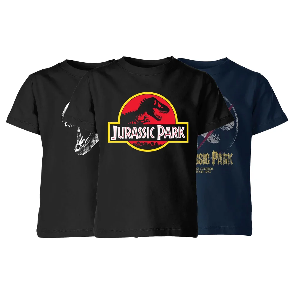 Jurassic Park Kids' 3-Pack T-Shirts - 9-10 Years Image 1