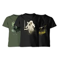 The Lord Of The Rings Kids' 3-Pack T-Shirts - undefined undefined