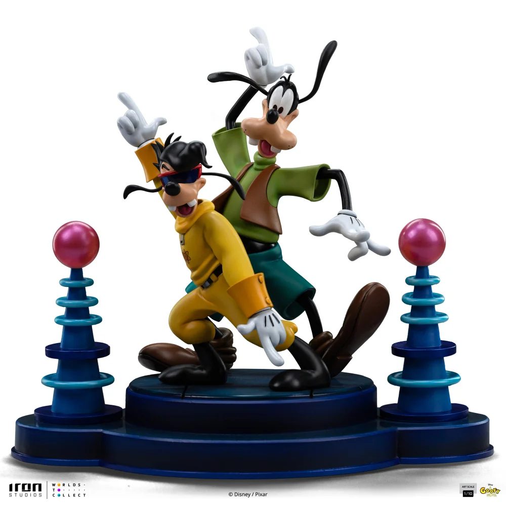 Iron Studios Disney A Goofy Movie Goofy and Max Art Scale 1/10 Statue Image 1
