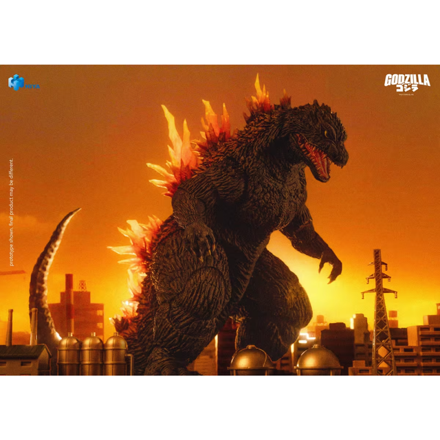 HIYA Toys Exquisite Basic Series Godzilla 2000 Heat Ray Godzilla Action Figure