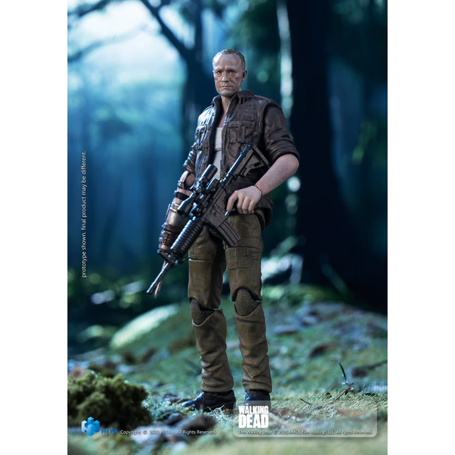 HIYA Toys 1/18 Exquisite Mini Series The Walking Dead Merle Action Figure