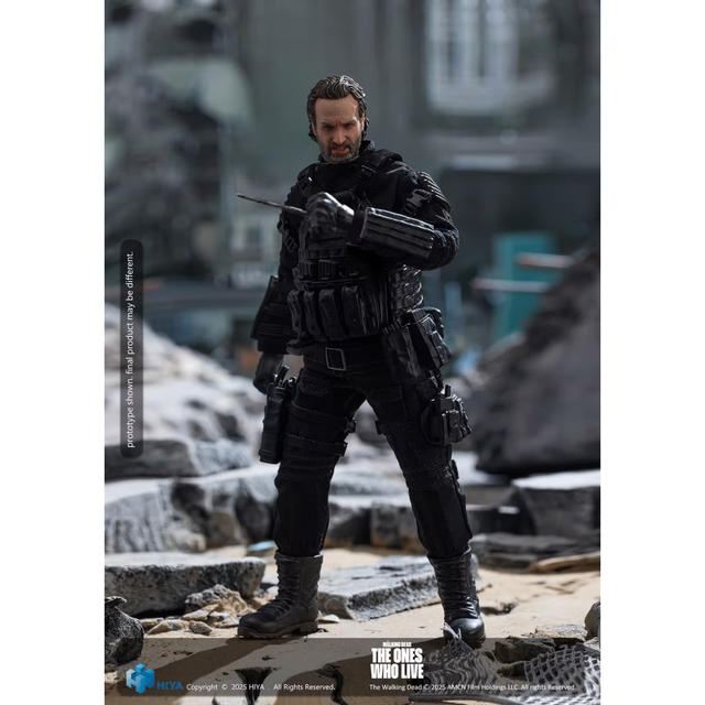 HIYA Toys 1/12 Exquisite Super Scale The Walking Dead The Ones Who Lived Rick Action Figure