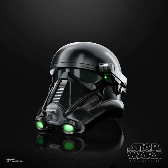 Hasbro Star Wars The Black Series Imperial Death Trooper Premium Electronic Roleplay Helmet