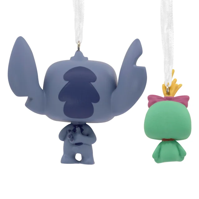 Hallmark Funko POP! Disney Lilo & Stitch Christmas Ornaments - 2 Pack Stitch & Scrump