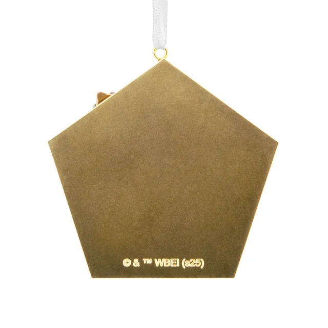 Hallmark Premium Metal Chocolate Frog Tree Ornament