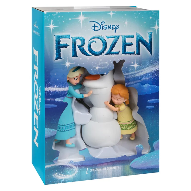 Hallmark Figural Frozen Elsa & Anna Tree Ornament