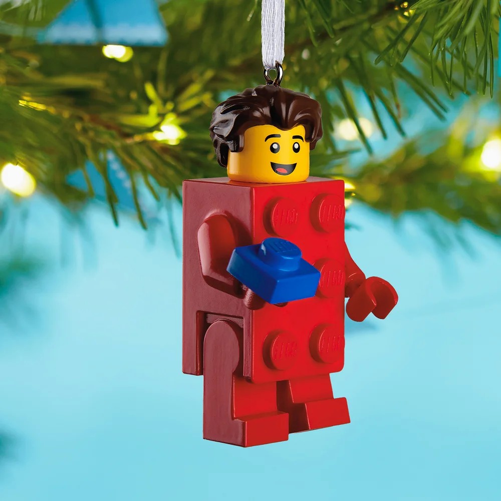 Hallmark Keepsake Brick Suit Guy LEGO Minifigure Ornament Image 1