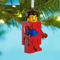 Hallmark Keepsake Brick Suit Guy LEGO Minifigure Ornament - undefined undefined