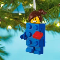 Hallmark Keepsake Brick Suit Girl LEGO Minifigure Ornament - undefined undefined
