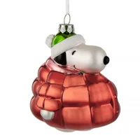 Hallmark Peanuts Snoopy Icon Glass Ornament - undefined undefined
