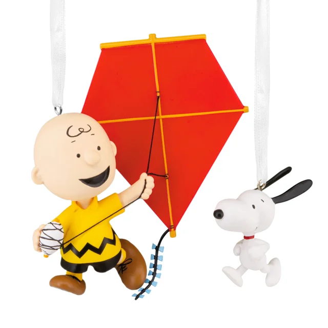 Hallmark Figural Peanuts Charlie & Snoopy Tree Ornament