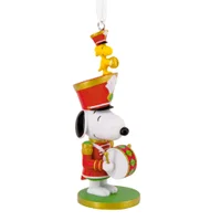 Hallmark Resin Nutcracker Snoopy Tree Ornament - undefined undefined