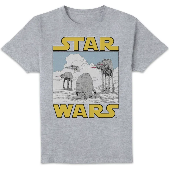 Star Wars AT-ATSnow Unisex T-Shirt - Grey