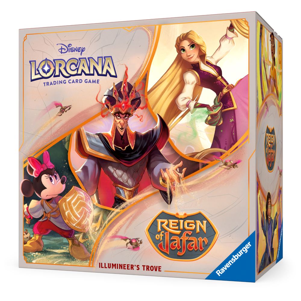 Disney Lorcana Trading Card Game Reign of Jafar Illuminer's Trove Set Image 1