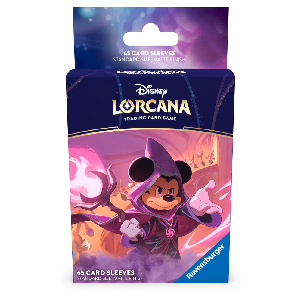 Disney Lorcana Trading Card Game Reign of Jafar Mickey Mouse Card Sleeve Pack Image 1
