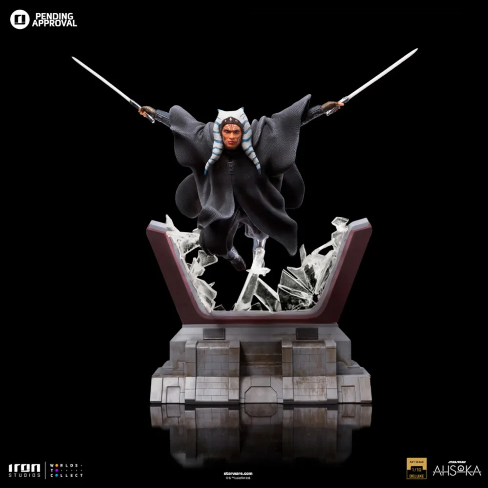 Iron Studios Star Wars: Ahsoka Series Ahsoka Tano 1/10 Art Scale Statue Image 1