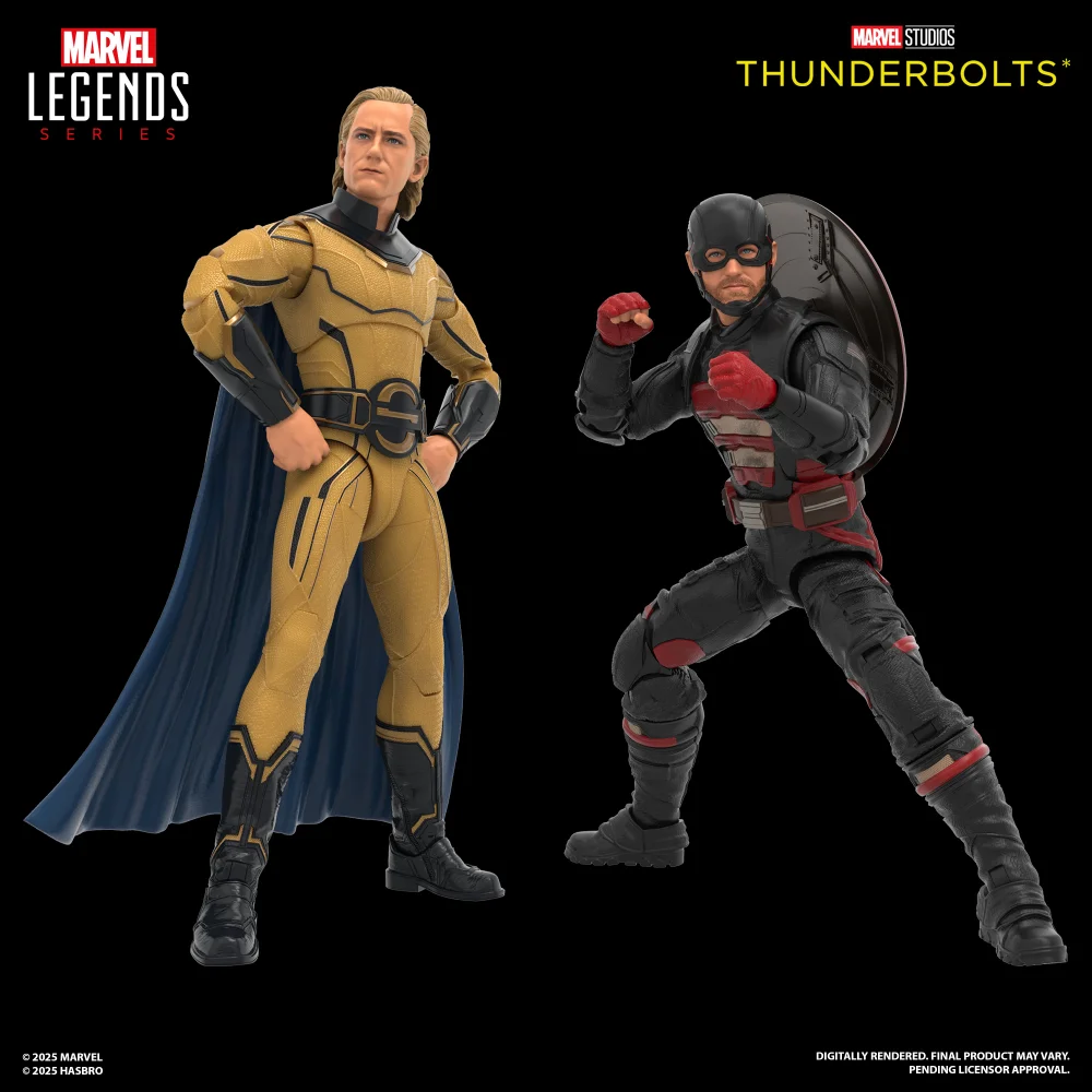 Hasbro Marvel Legends Series John F. Walker and Sentry, Thunderbolts* Movie Action Figures Image 1