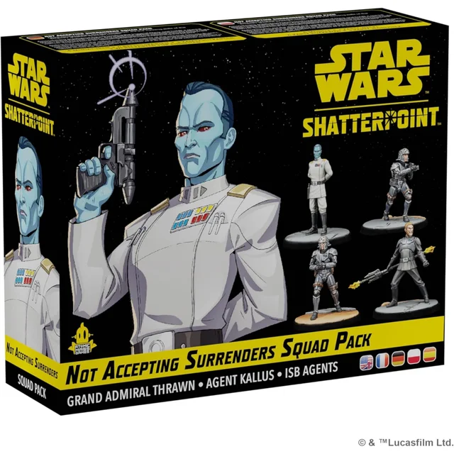 Star Wars: Shatterpoint Game Not Accepting Surrenders Squad Pack (Grand Admiral Thrawn)