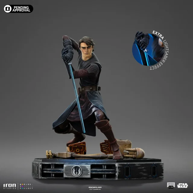 Iron Studios Star Wars: Clone Wars Anakin Skywalker Art Scale 1/10 Statue