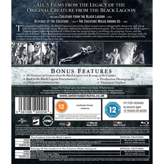 Creature from the Black Lagoon: Complete Legacy Collection