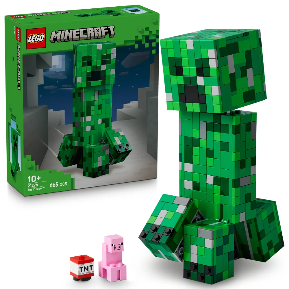 LEGO Minecraft The Creeper Figure Building Toy Set 21276 Image 1