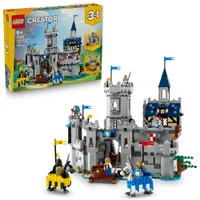 LEGO® Creator 3in1 Medieval Horse Knight Castle Playset Building Toy 31168