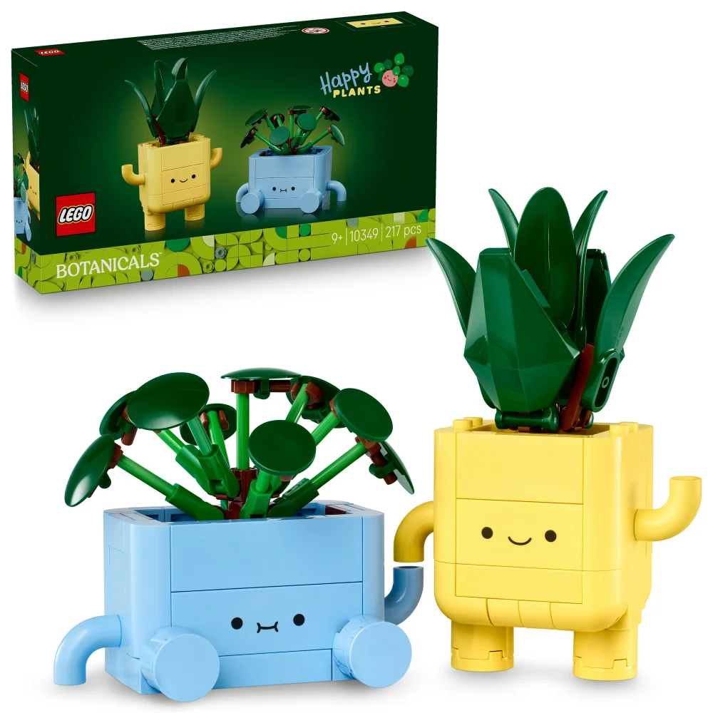 LEGO Botanicals Happy Plants Home Decor Building Set 10349 Image 1