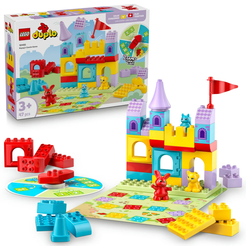 LEGO® DUPLO® Hopsy’s Castle Game Learn-Through-Play Building Toy 10450 Image 1