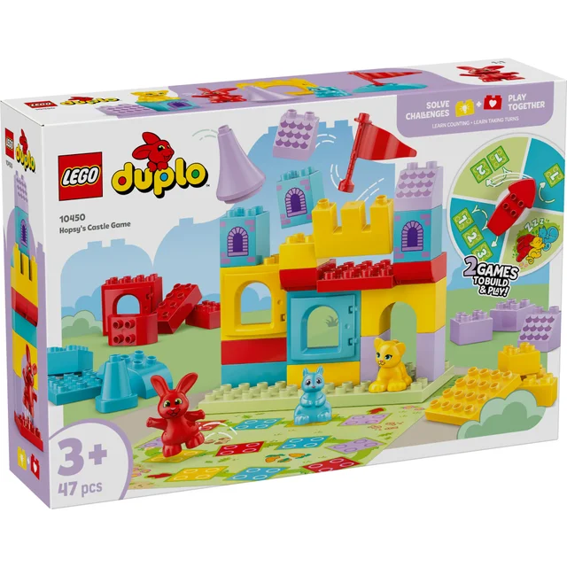 LEGO® DUPLO® Hopsy’s Castle Game Learn-Through-Play Building Toy 10450